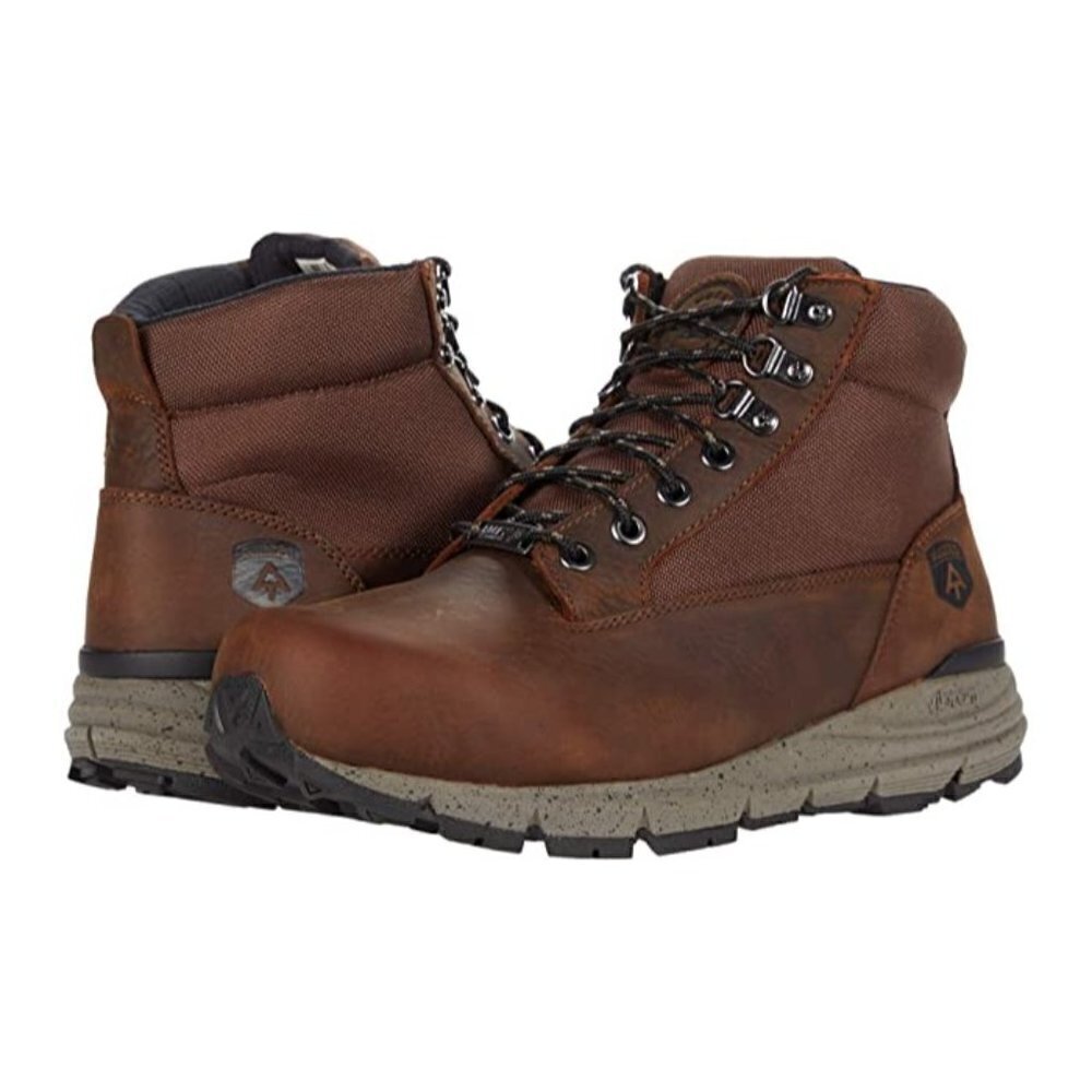 Rocky Men's 8 Rugged At Composite Toe Waterproof 5" Lace Up Work Boot RKK0340